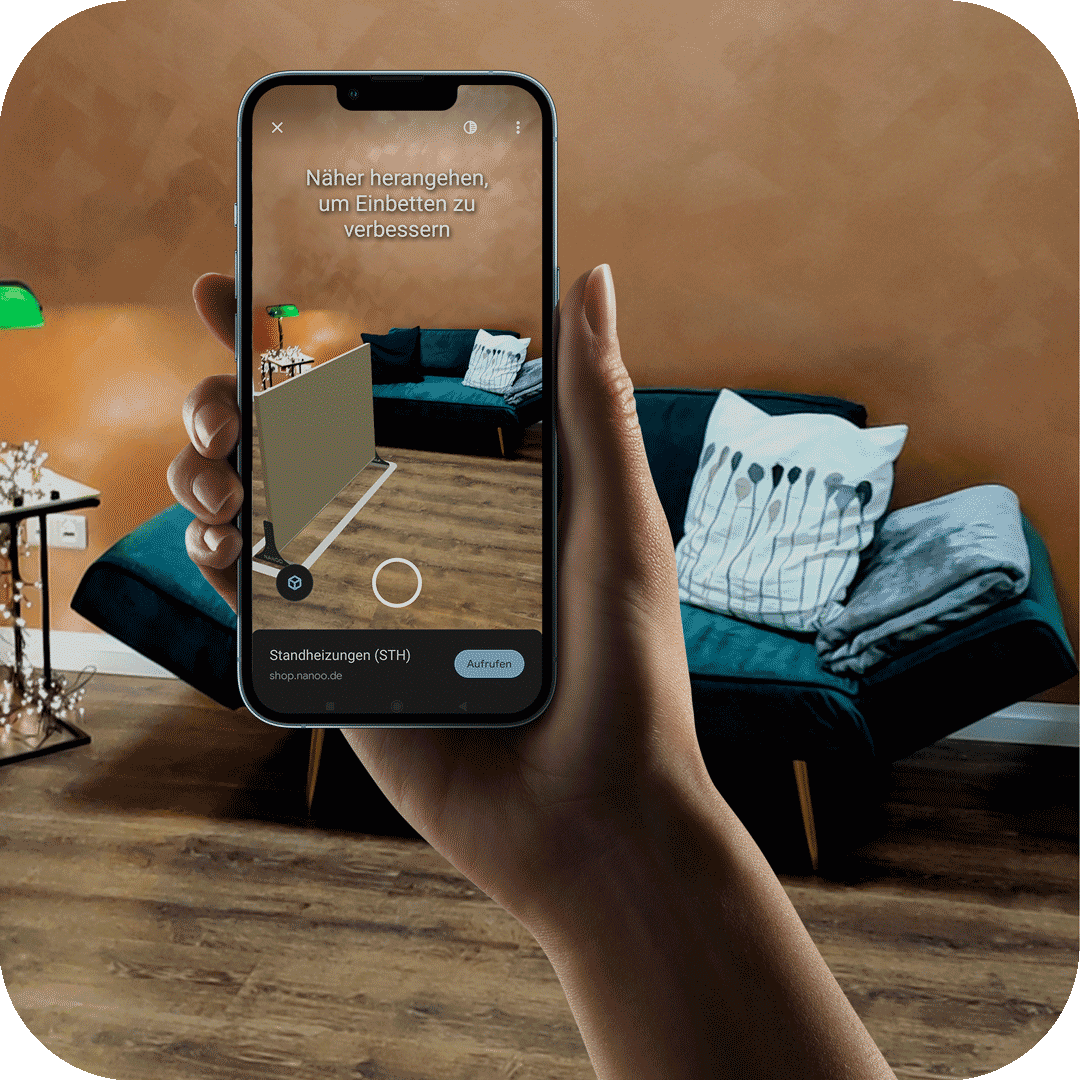 Projektion von 3D Modellen mithilfe von AR