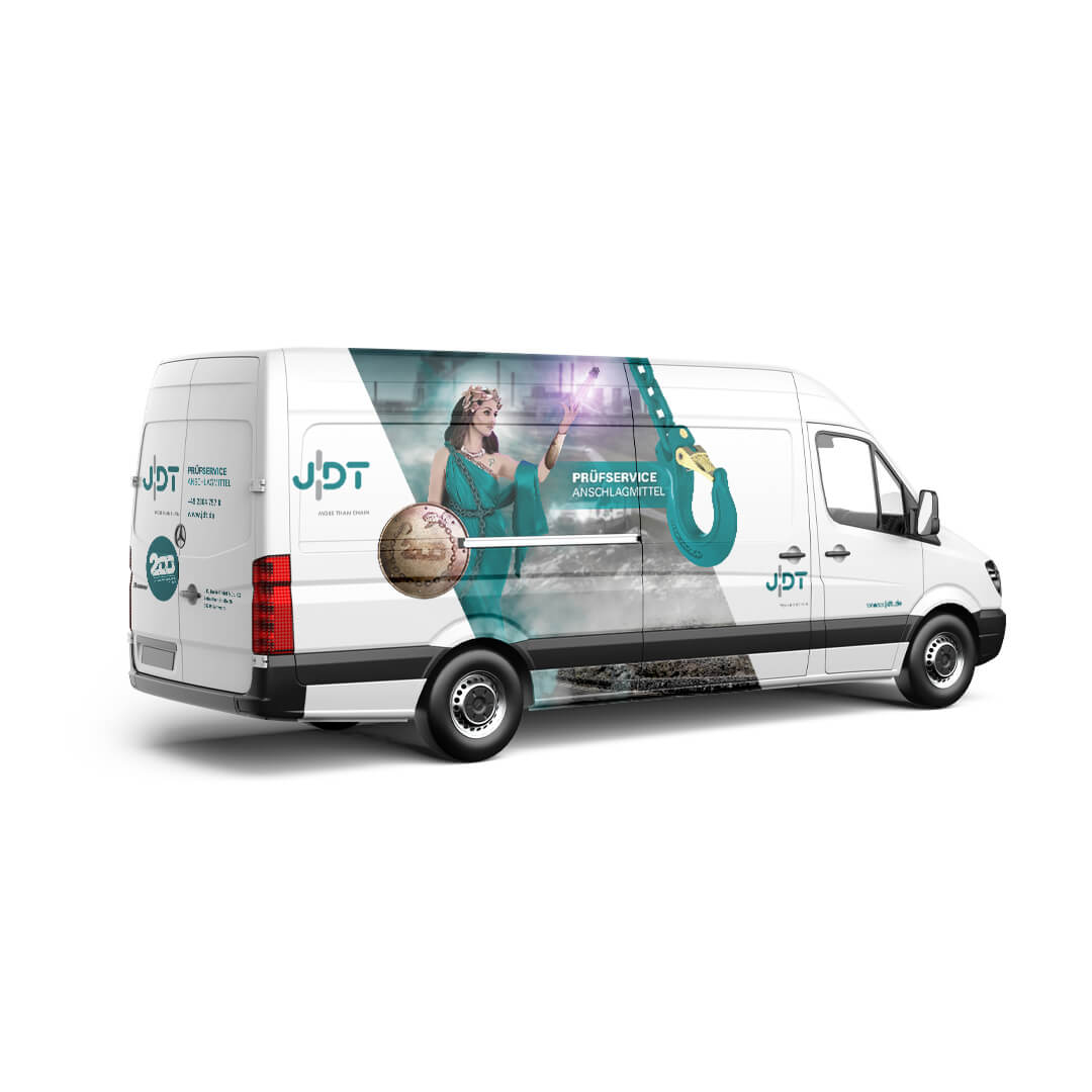 Fahrzeugbeschriftung Gestaltung