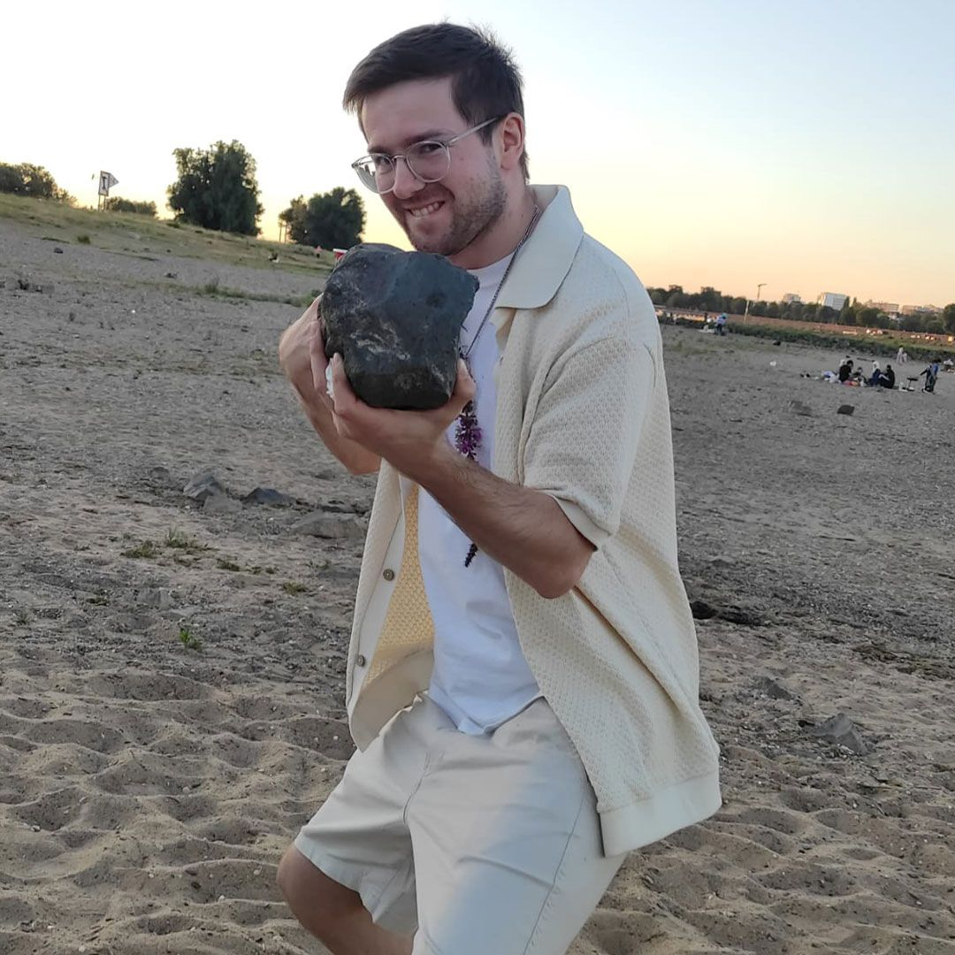 Kreativer Kopf Sebastian